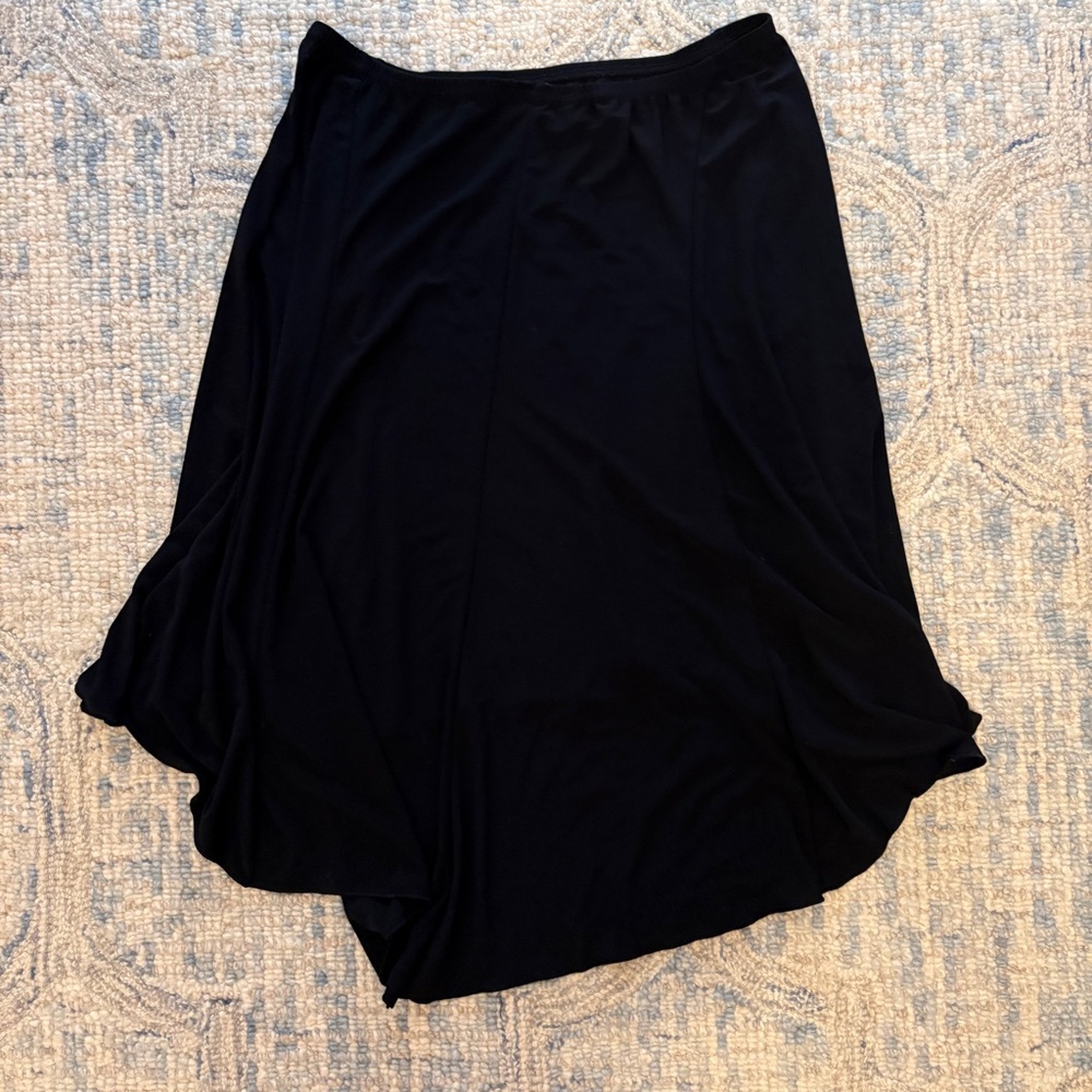 American City Wear Asymmetrical Black Skirt